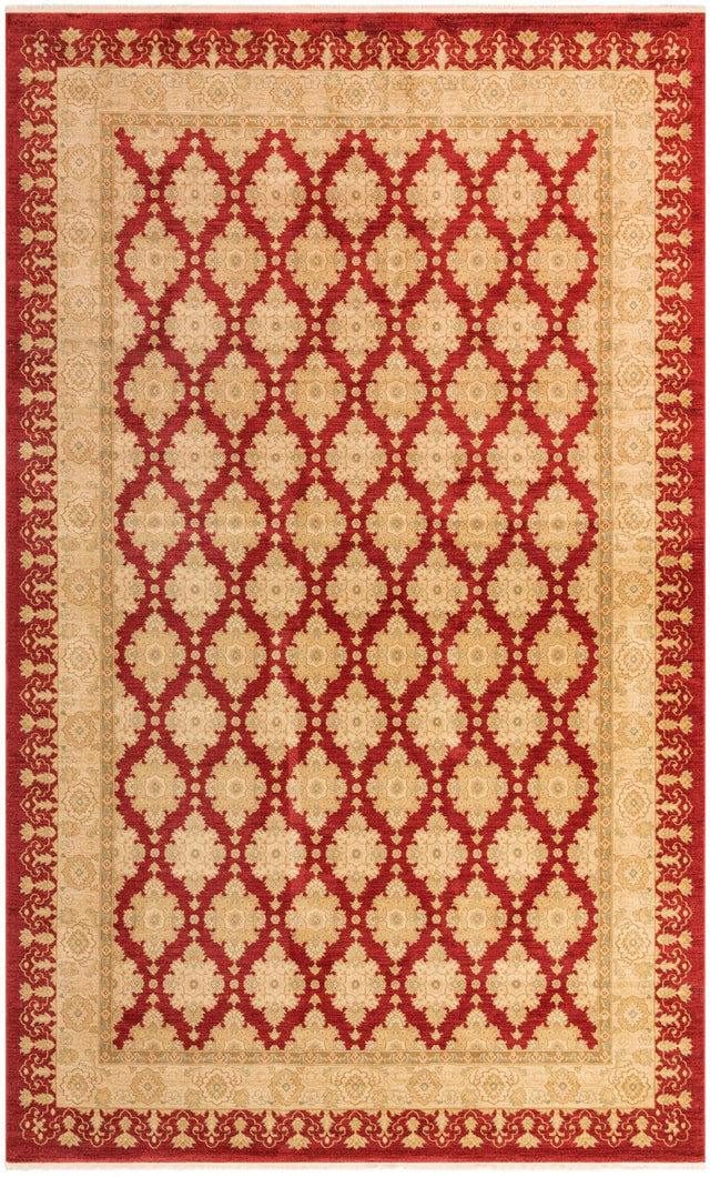 Red 10' 6 x 16' 5 Edinburgh Rectangle Area Rug 100% Polypropylene Easy Clean With Cotton Backing Traditional Classic Design Carpet for Living, Dining Room, Office for Sale at Rug Engine
