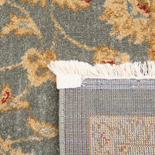 Blue 2' 7 x 10' Edinburgh Runner Area Rug 100% Polypropylene Easy Clean With Cotton Backing Traditional Classic Design Carpet for Living, Dining Room, Office for Sale at Rug Engine