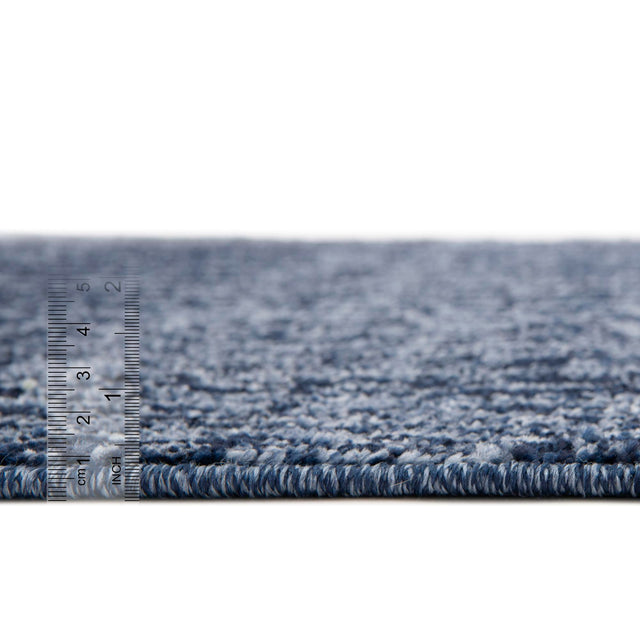 Blue 6' 1 x 9' Del Mar Rectangle Area Rug 100% Polypropylene Easy Clean Stain Resistant Vivid Modern Carpet Mat for Home Decor Interior Designing for Sale at Rug Engine