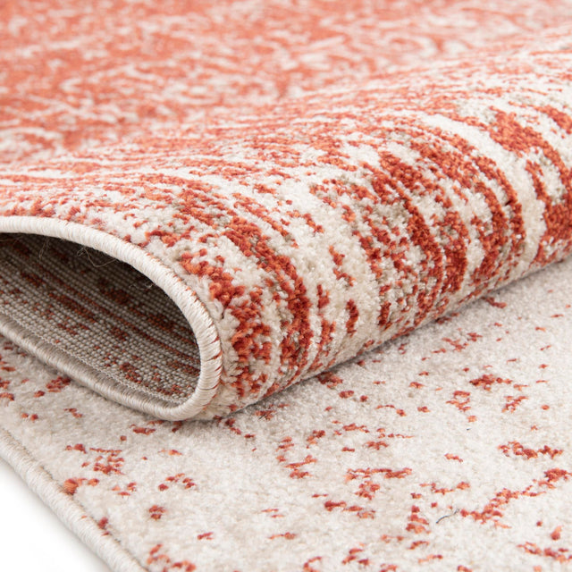 Red 6' 1 x 9' Del Mar Rectangle Area Rug 100% Polypropylene Easy Clean Stain Resistant Vivid Modern Carpet Mat for Home Decor Interior Designing for Sale at Rug Engine