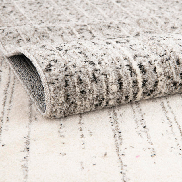 Gray 7' 1 x 10' Del Mar Rectangle Area Rug 100% Polypropylene Easy Clean Stain Resistant Vivid Modern Carpet Mat for Home Decor Interior Designing for Sale at Rug Engine