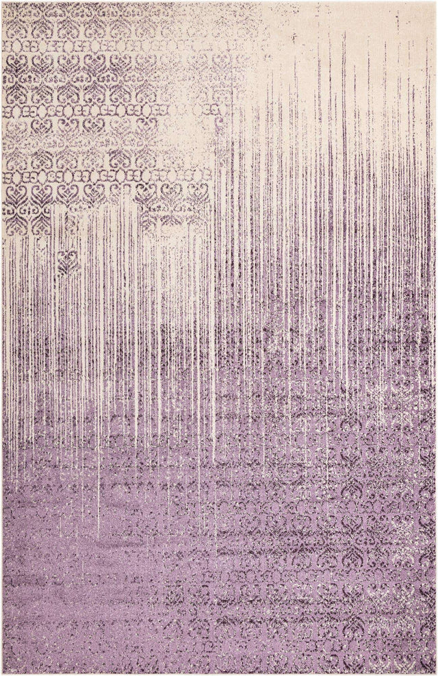 Purple 10' 6 x 16' 5 Del Mar Rectangle Area Rug 100% Polypropylene Easy Clean Stain Resistant Vivid Modern Carpet Mat for Home Decor Interior Designing for Sale at Rug Engine