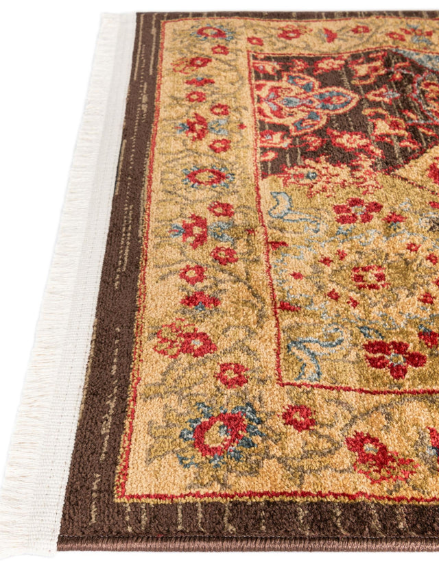 Multicolor 6' 1 x 9' Edinburgh Rectangle Area Rug 100% Polypropylene Easy Clean With Cotton Backing Traditional Classic Design Carpet for Living, Dining Room, Office for Sale at Rug Engine