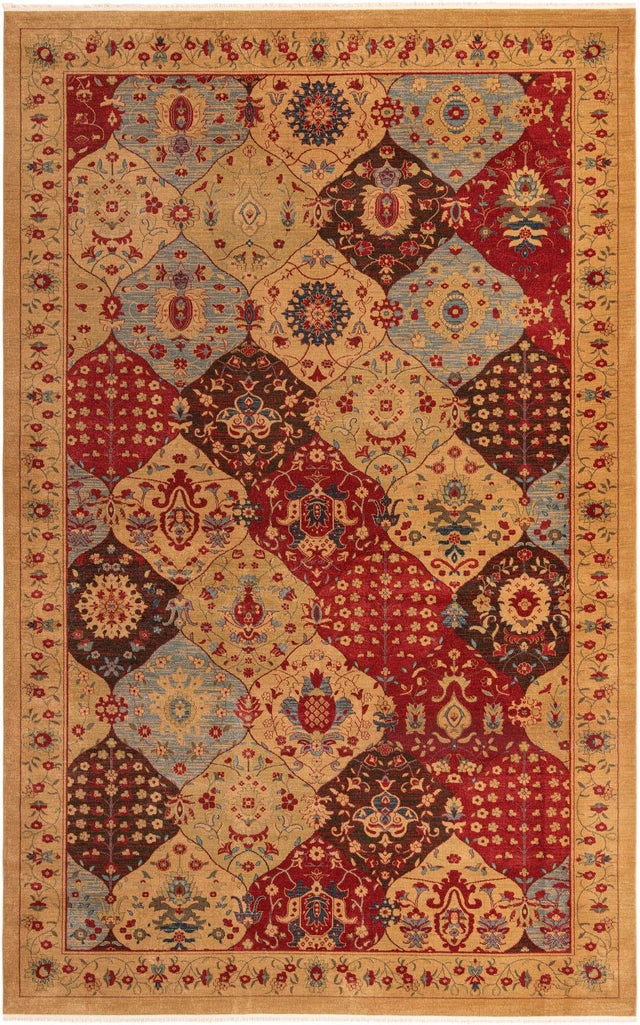 Tan 10' 6 x 16' 5 Edinburgh Rectangle Area Rug 100% Polypropylene Easy Clean With Cotton Backing Traditional Classic Design Carpet for Living, Dining Room, Office for Sale at Rug Engine