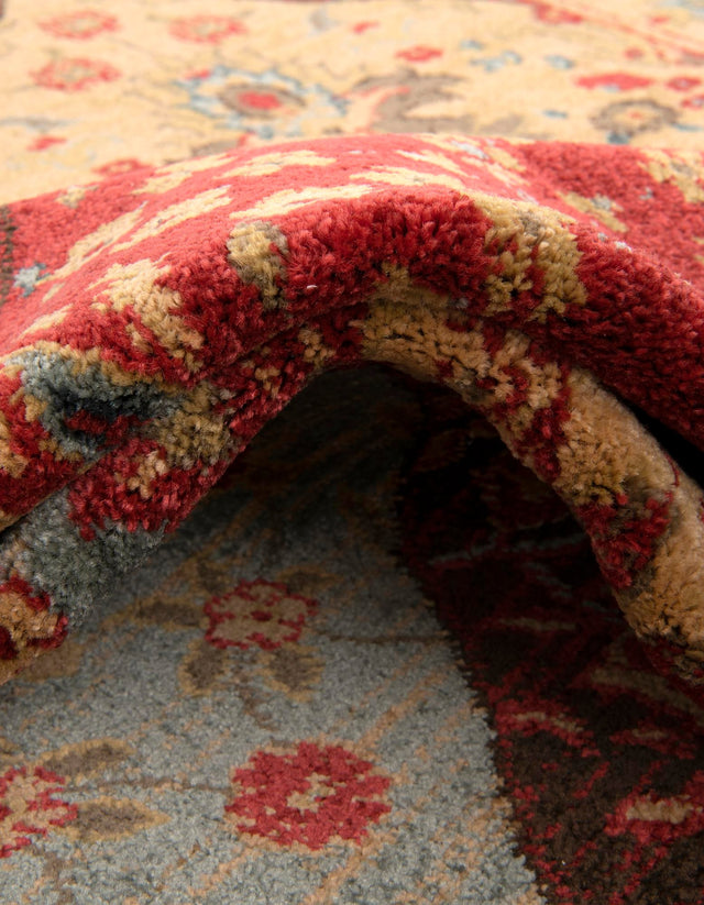 Tan 9' x 12' 2 Edinburgh Rectangle Area Rug 100% Polypropylene Easy Clean With Cotton Backing Traditional Classic Design Carpet for Living, Dining Room, Office for Sale at Rug Engine