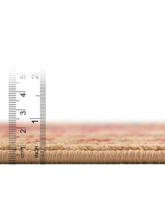 Tan 2' 7 x 10' Edinburgh Runner Area Rug 100% Polypropylene Easy Clean With Cotton Backing Traditional Classic Design Carpet for Living, Dining Room, Office for Sale at Rug Engine