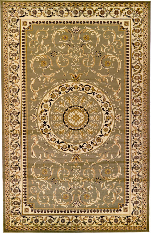 Light Green 10' 6 x 16' 5 Versailles Rectangle Area Rug
