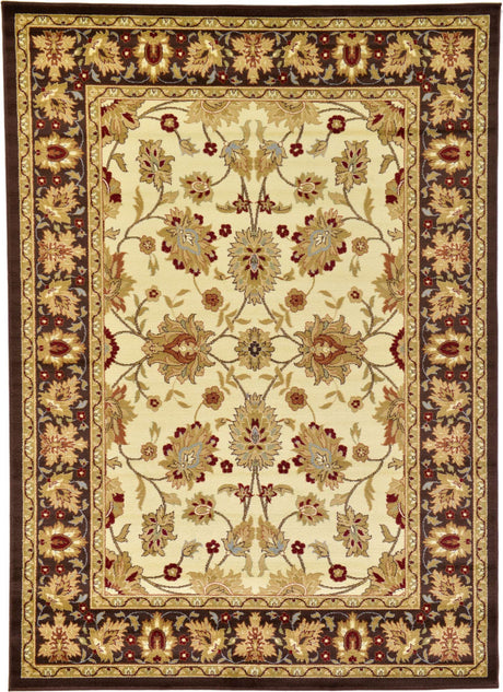 Cream 7' 1 x 10' Voyage Rectangle Area Rug