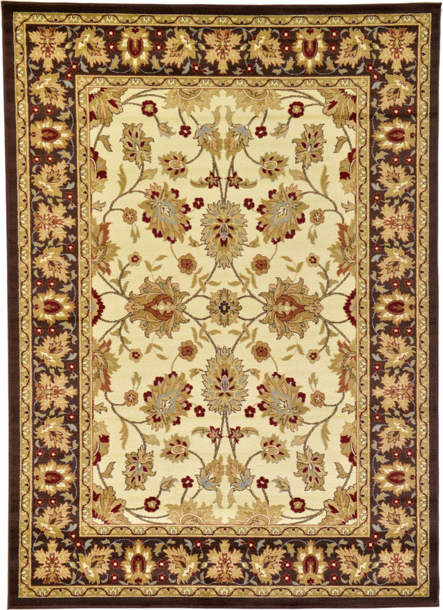 Cream 7' 1 x 10' Voyage Rectangle Area Rug
