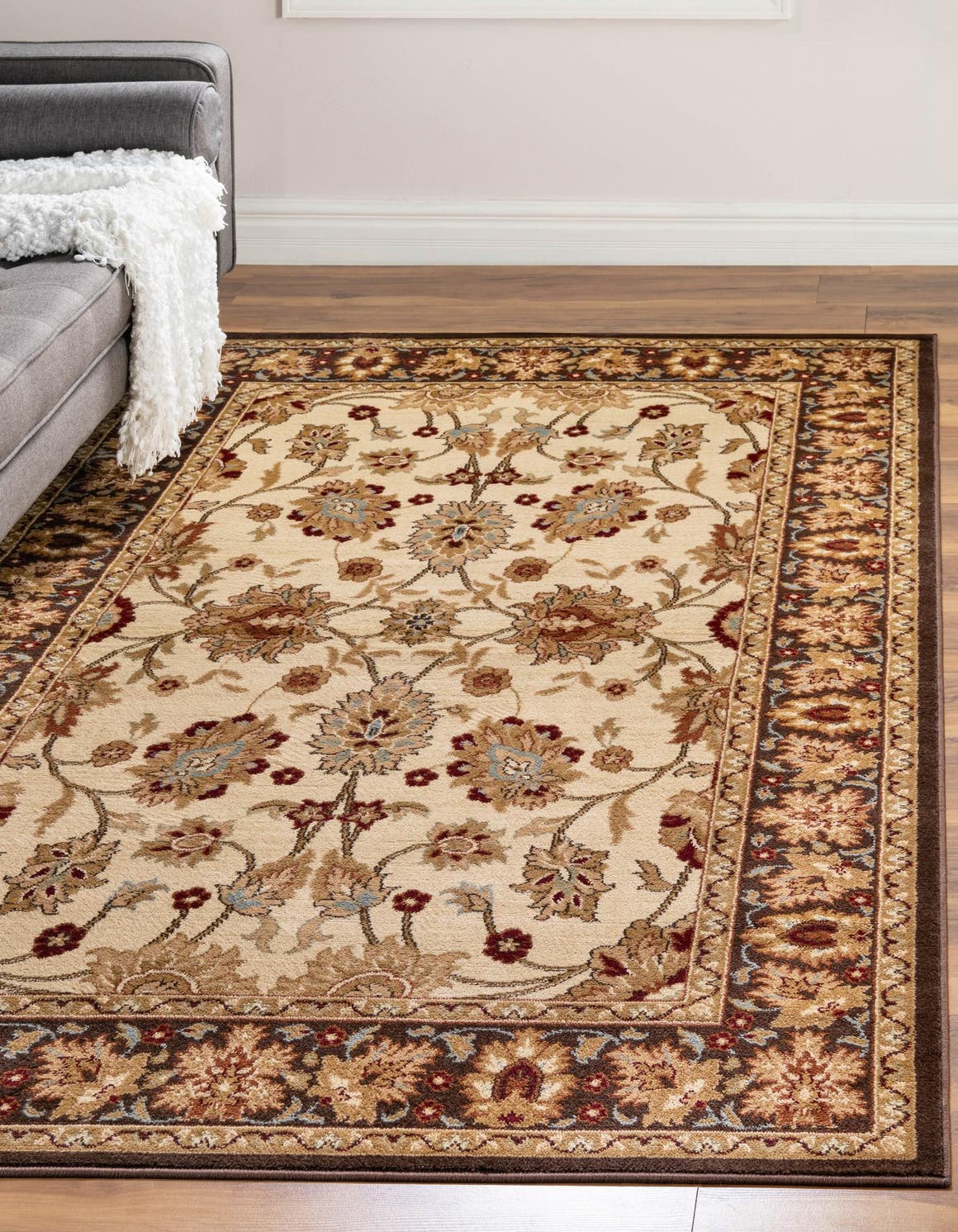 Cream 3' 1 x 5' 3 Voyage Rectangle Area Rug