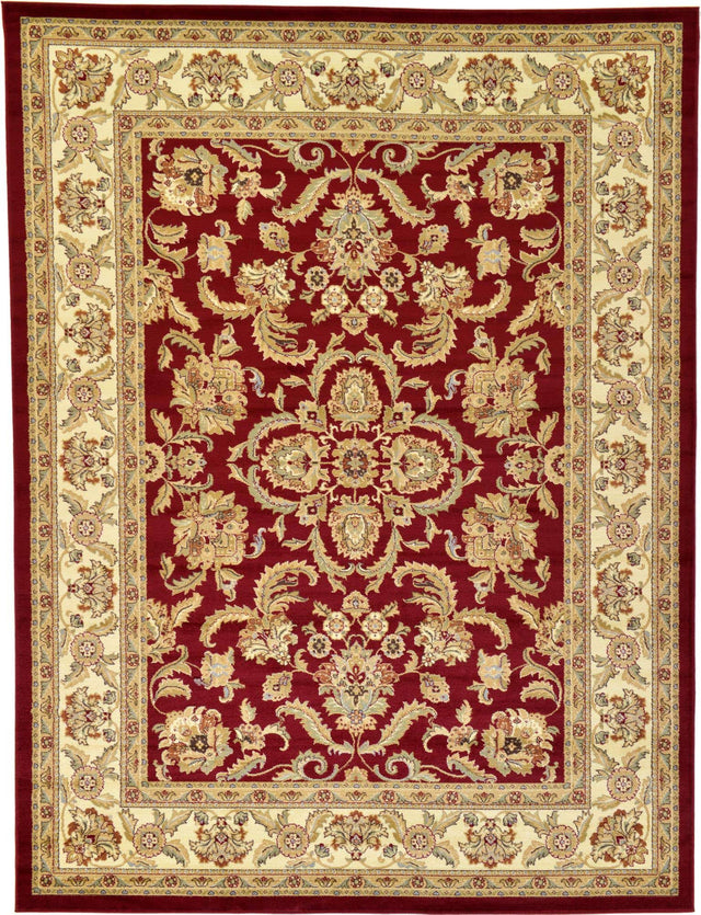 Red 9' x 12' Voyage Rectangle Area Rug