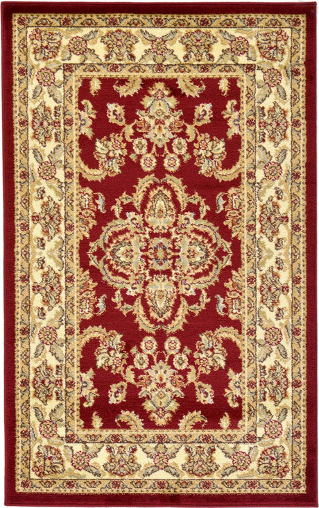Red 3' 1 x 5' 3 Voyage Rectangle Area Rug