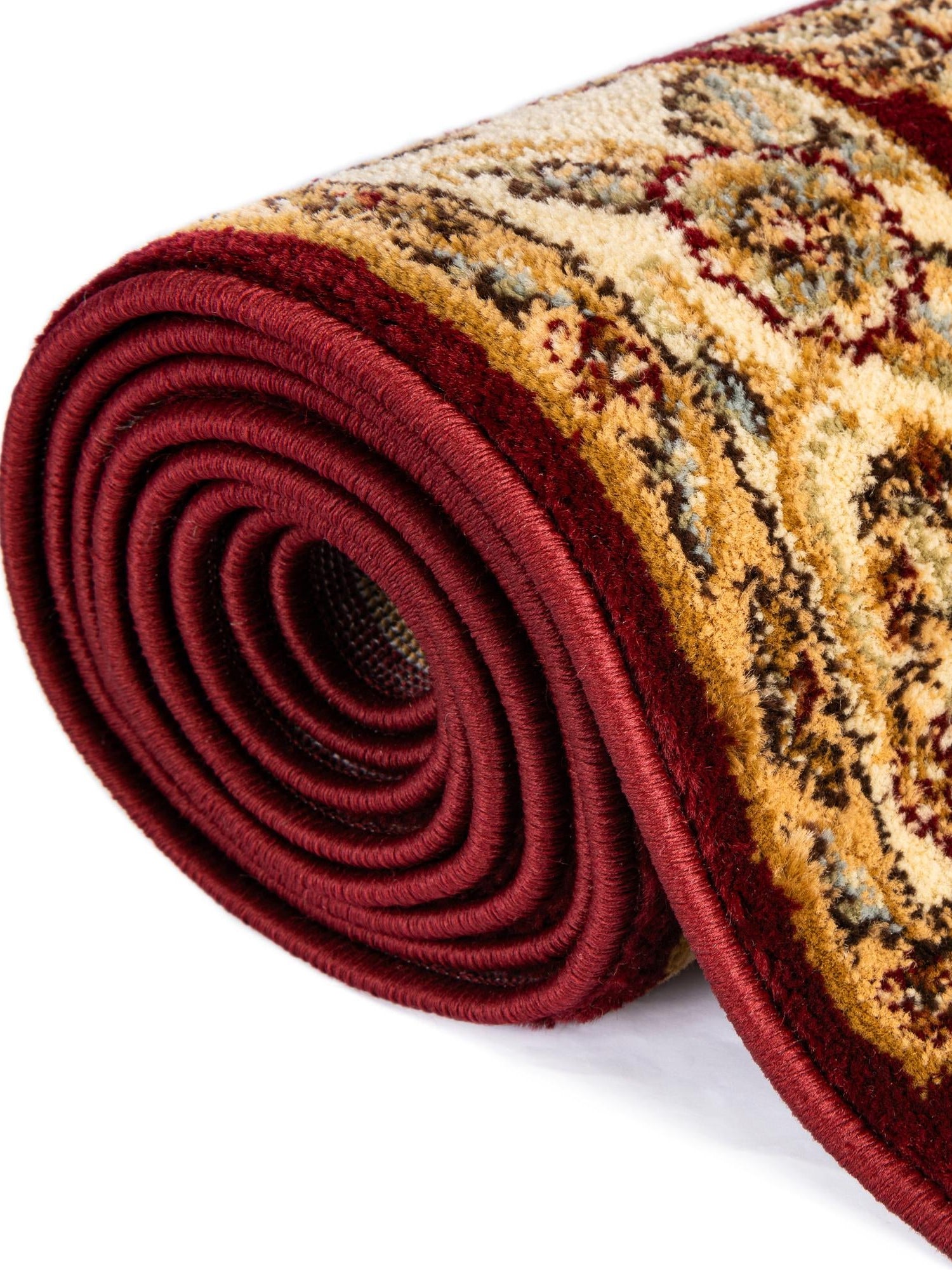 Red 7' 10 x 7' 10 Voyage Square Area Rug