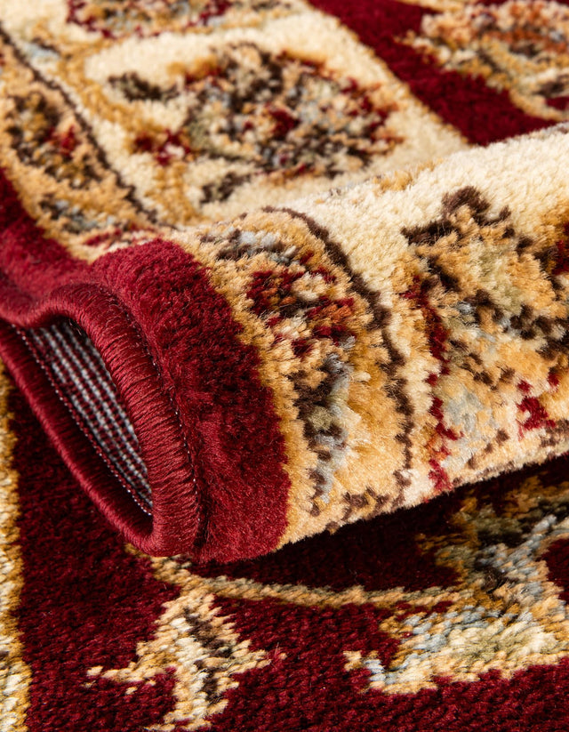 Red 9' x 12' Voyage Rectangle Area Rug