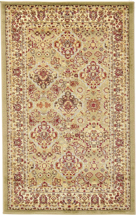 Light Green 3' 1 x 5' 3 Voyage Rectangle Area Rug