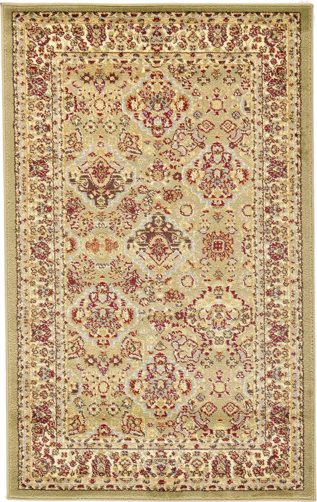 Light Green 3' 1 x 5' 3 Voyage Rectangle Area Rug
