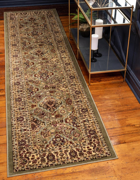 Light Green 2' 7 x 10' Voyage Runner Area Rug