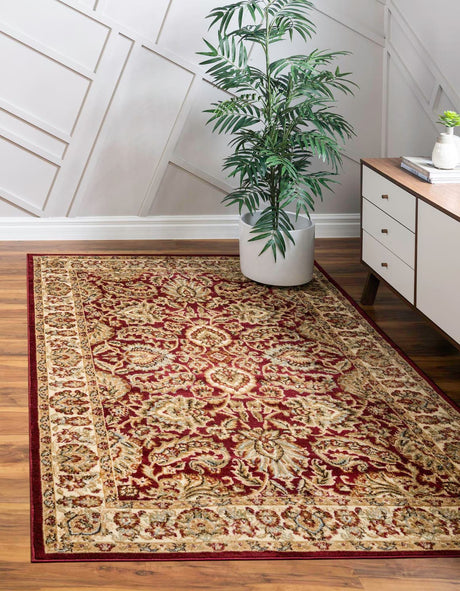 Red 3' 3 x 5' 3 Voyage Rectangle Area Rug