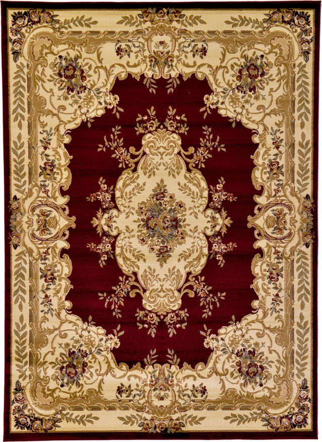 Red 7' 1 x 10' Versailles Rectangle Area Rug