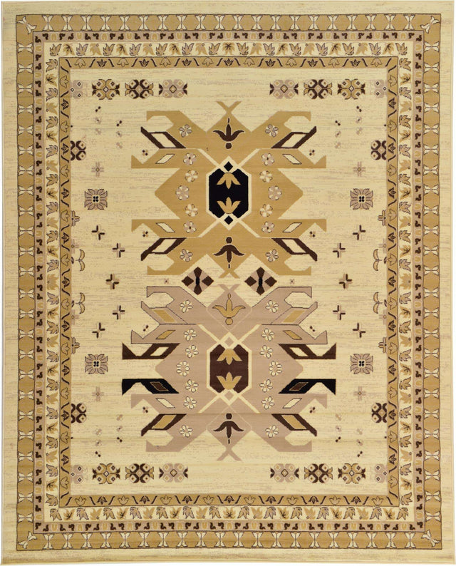 Ivory 7' 10 x 10' Taftan Rectangle Area Rug