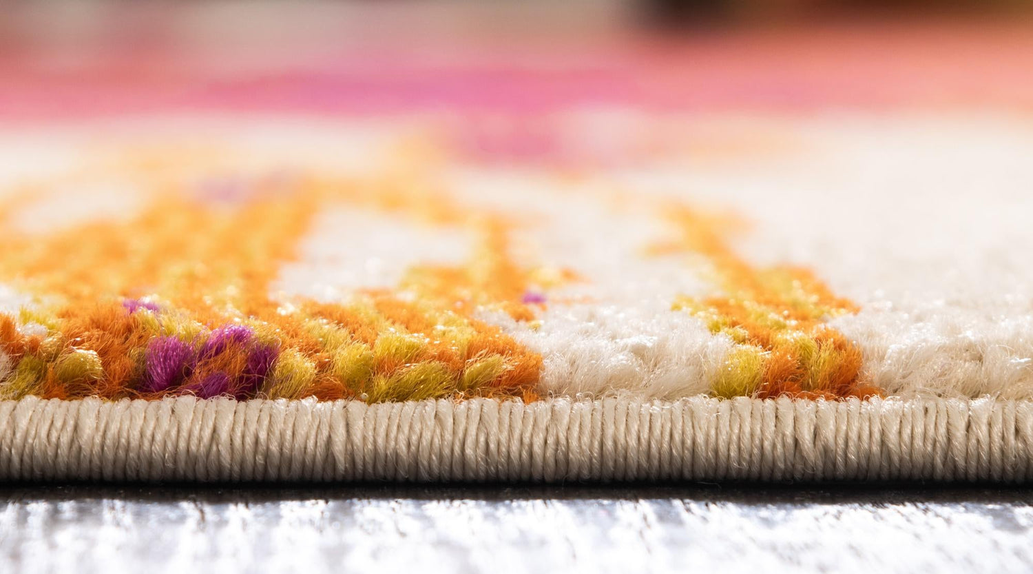 Multicolor 8' x 8' Estrella Round Area Rug 100% Polypropylene Non-Shedding Stain Resistant Carpet Colorful Modern Abstract Design Easy Clean for Home Decor for Sale at Rug Engine