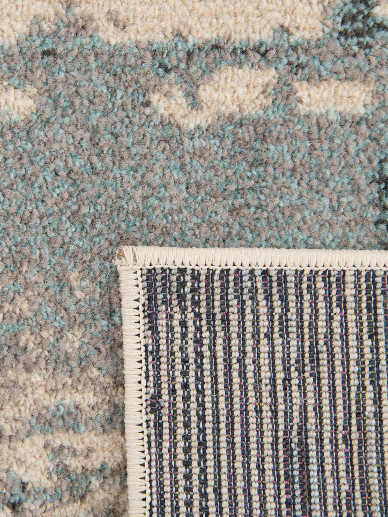 Light Blue 10' 6 x 16' 5 Estrella 100% Polypropylene Non-Shedding Stain Resistant Carpet Colorful Modern Abstract Design Easy Clean for Home Decor for Sale at Rug Engine