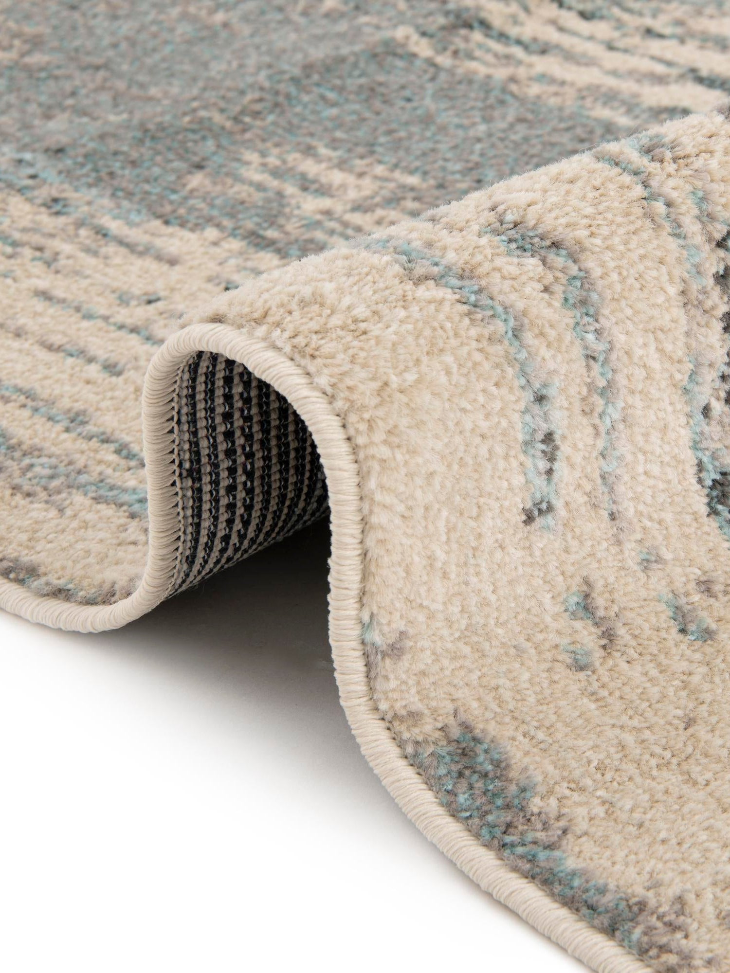 Light Blue 10' 6 x 16' 5 Estrella 100% Polypropylene Non-Shedding Stain Resistant Carpet Colorful Modern Abstract Design Easy Clean for Home Decor for Sale at Rug Engine
