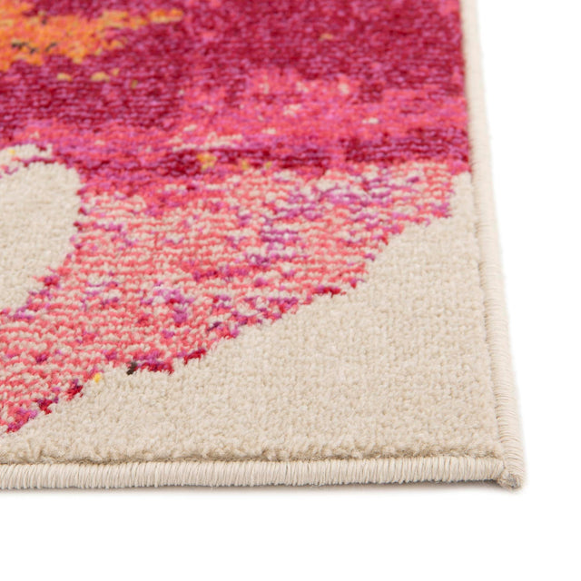 Beige 3' 3 x 5' 3 Estrella Rectangle Area Rug 100% Polypropylene Non-Shedding Stain Resistant Carpet Colorful Modern Abstract Design Easy Clean for Home Decor for Sale at Rug Engine