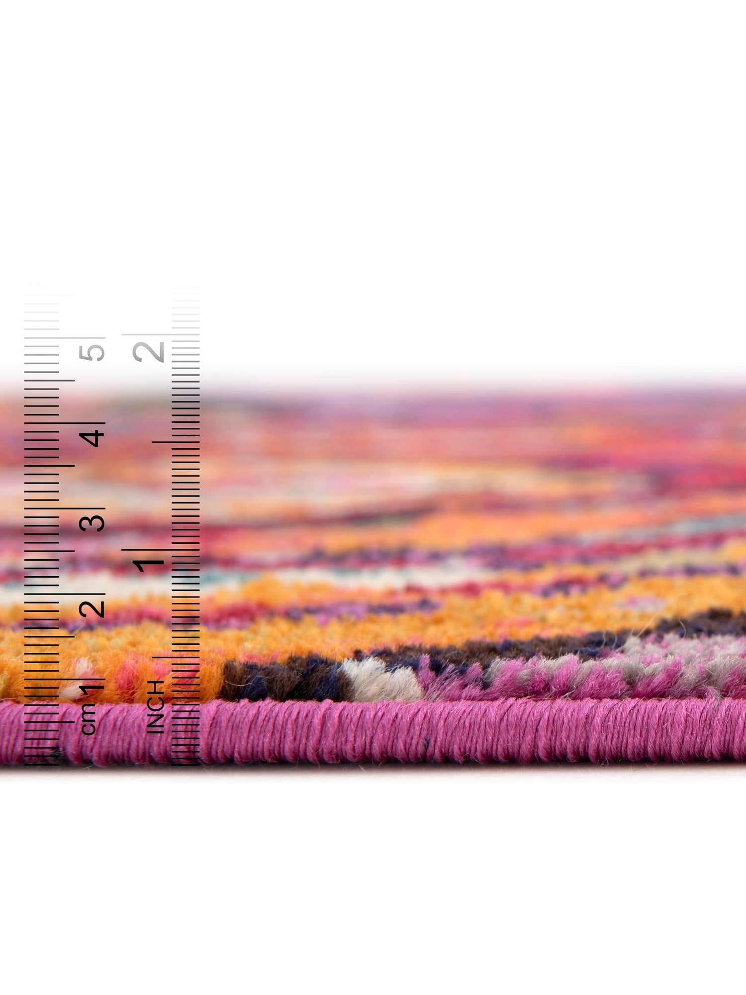 Multicolor 2' 7 x 10' Estrella Runner Area Rug 100% Polypropylene Non-Shedding Stain Resistant Carpet Colorful Modern Abstract Design Easy Clean for Home Decor for Sale at Rug Engine