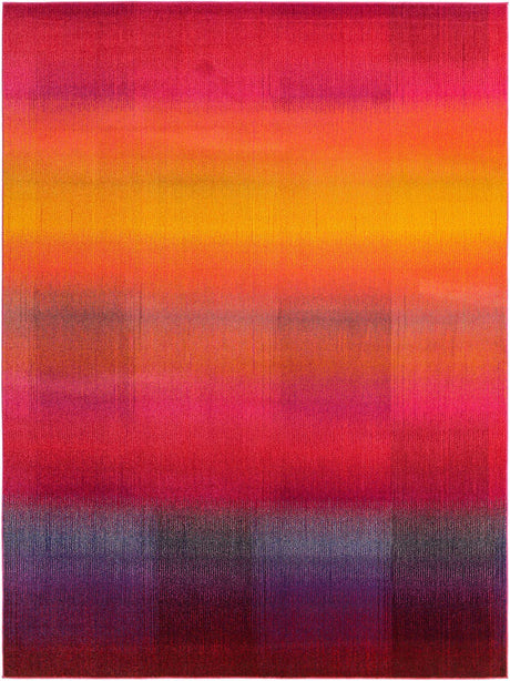 Multicolor 9' x 12' 2 Estrella Rectangle Area Rug 100% Polypropylene Non-Shedding Stain Resistant Carpet Colorful Modern Abstract Design Easy Clean for Home Decor for Sale at Rug Engine