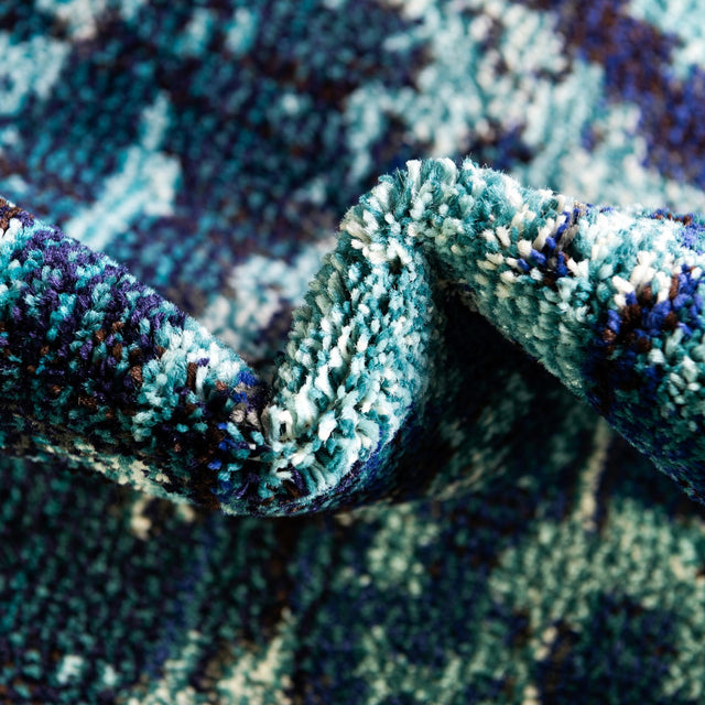 Blue 3' 3 x 5' 3 Medici Rectangle Area Rug 100% Polypropylene Traditional Vintage Classic Carpet for Home Interior Design Decor for Sale at Rug Engine