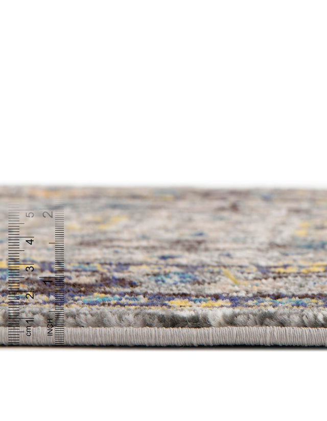 Gray 10' 6 x 16' 5 Medici Rectangle Area Rug 100% Polypropylene Traditional Vintage Classic Carpet for Home Interior Design Decor for Sale at Rug Engine