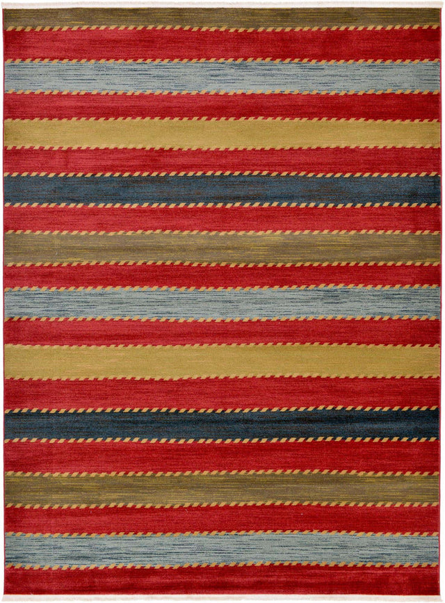 Multicolor 8' x 11' Fars Rectangle Area Rug 100% Polypropylene Unique Traditional Carpet for Classical Living, Dining Room & Office Spaces for Sale at Rug Engine