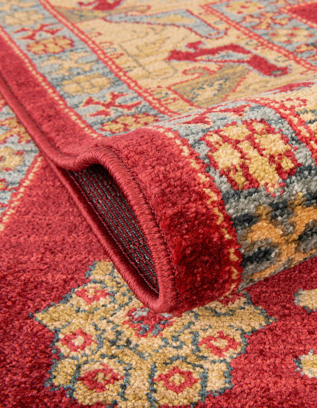Red 10' 6 x 16' 5 Sahand Rectangle Area Rug Affordable Easy Clean Traditional Design Durable Carpet for Home Interior Design Living Room Dining Office for Sale at Rug Engine