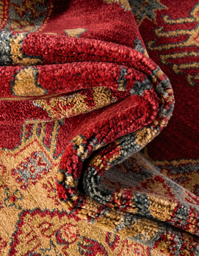 Red 2' x 3' 1 Sahand Rectangle Area Rug Affordable Easy Clean Traditional Design Durable Carpet for Home Interior Design Living Room Dining Office for Sale at Rug Engine