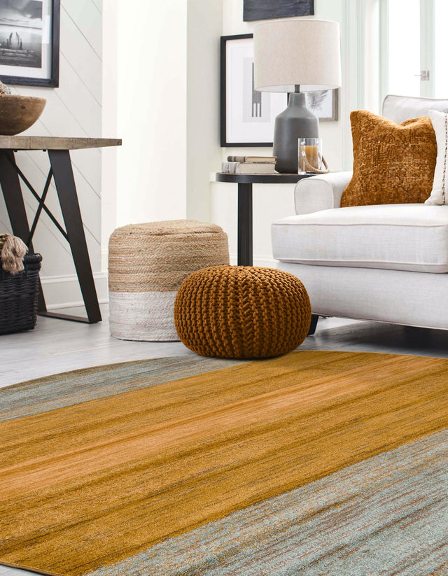 Multicolor 6' 1 x 6' 1 Fars Round Area Rug 100% Polypropylene Unique Traditional Carpet for Classical Living, Dining Room & Office Spaces for Sale at Rug Engine