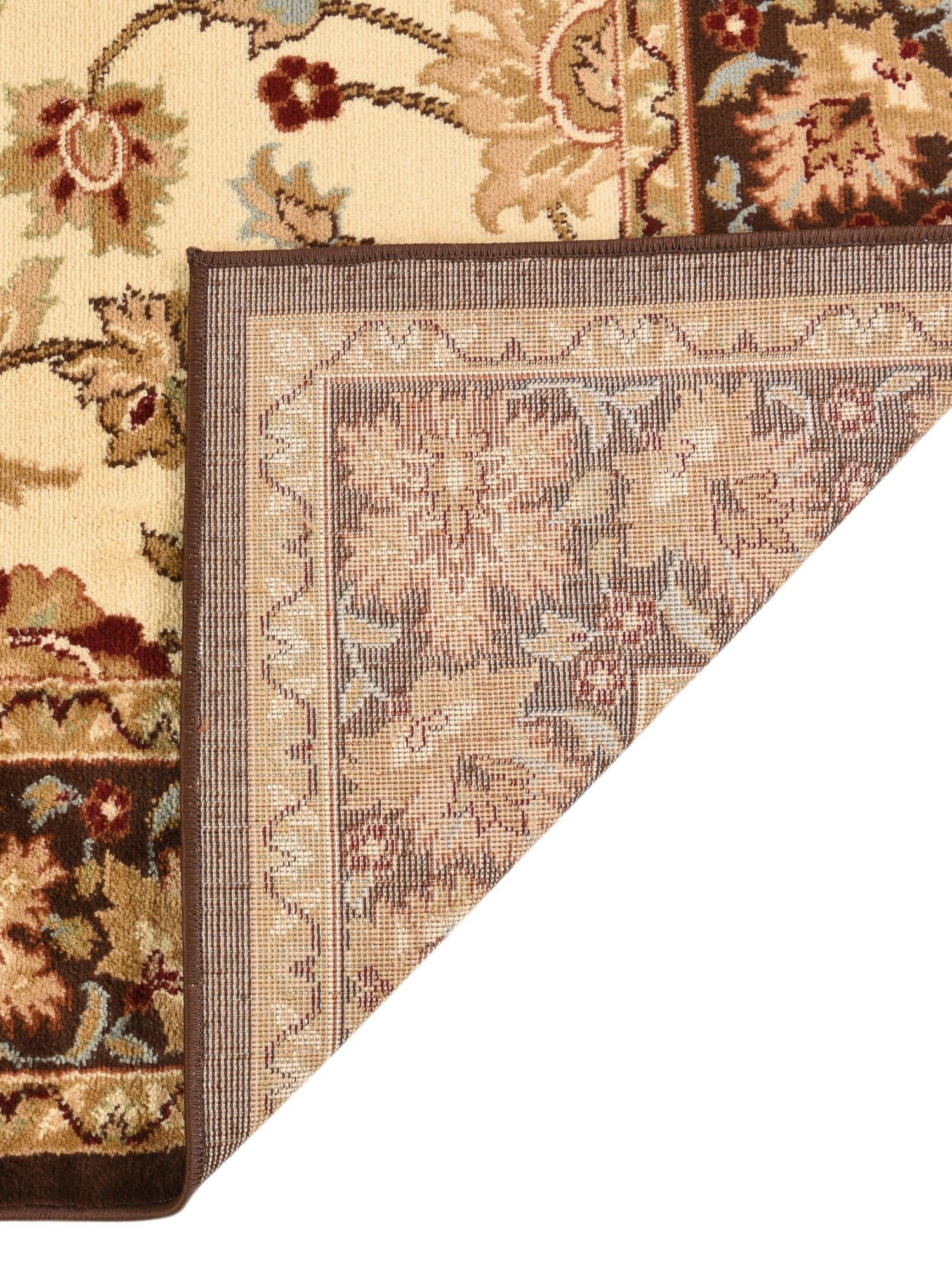 Cream 4' 1 x 4' 1 Voyage Square Area Rug