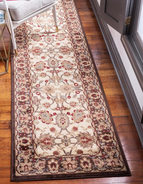 Cream 2' 7 x 10' Voyage Runner Area Rug