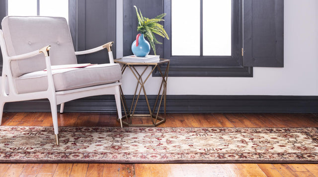 Cream 2' 7 x 10' Voyage Runner Area Rug