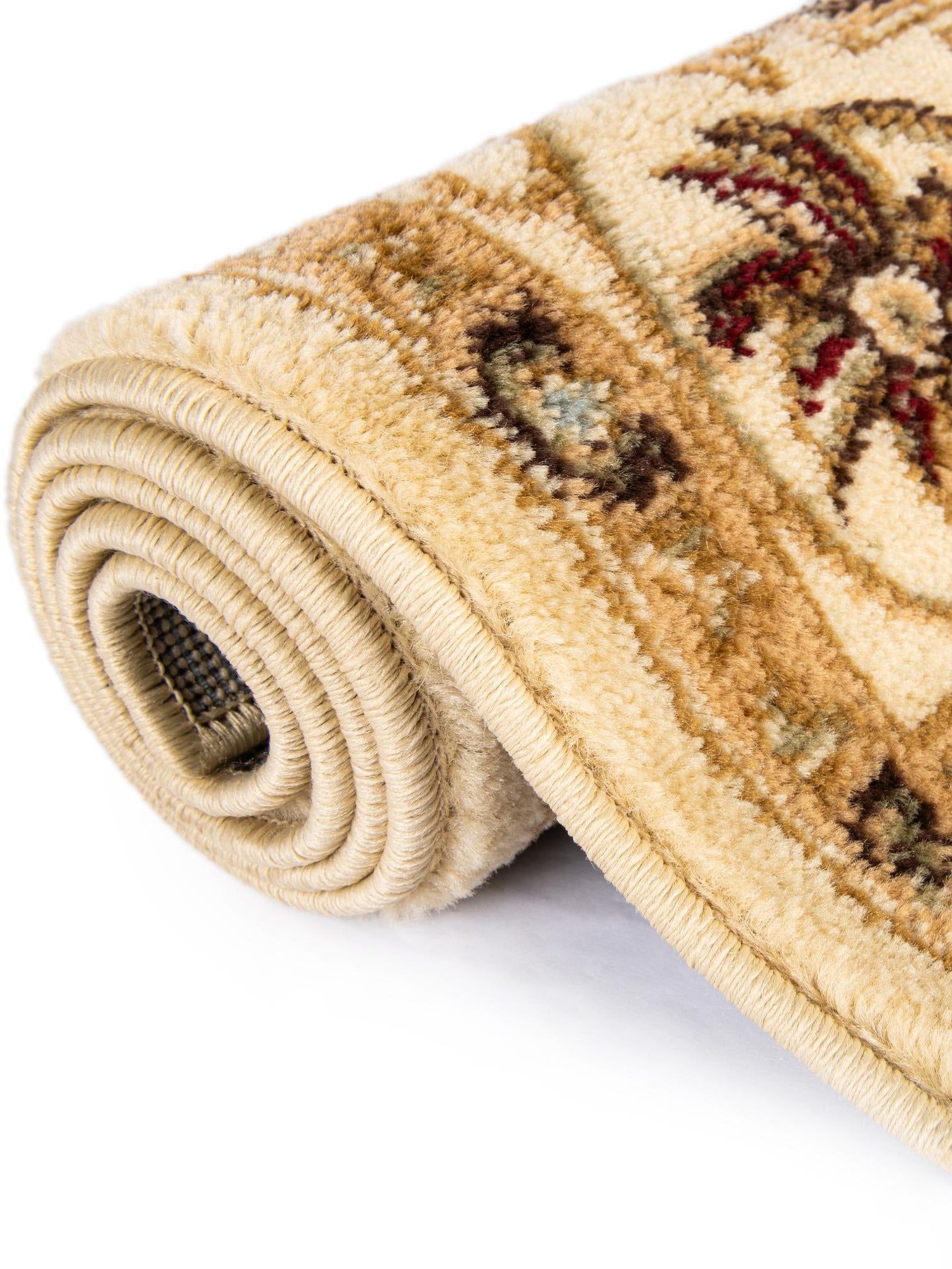 Cream 4' 1 x 4' 1 Voyage Square Area Rug