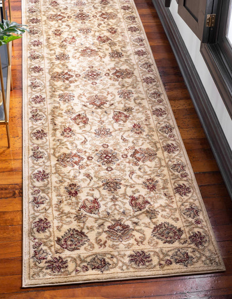 Cream 2' 7 x 10' Voyage Runner Area Rug
