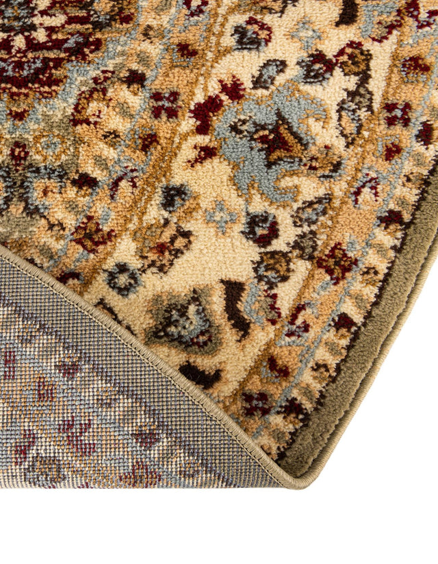Light Green 7' 10 x 7' 10 Voyage Round Area Rug