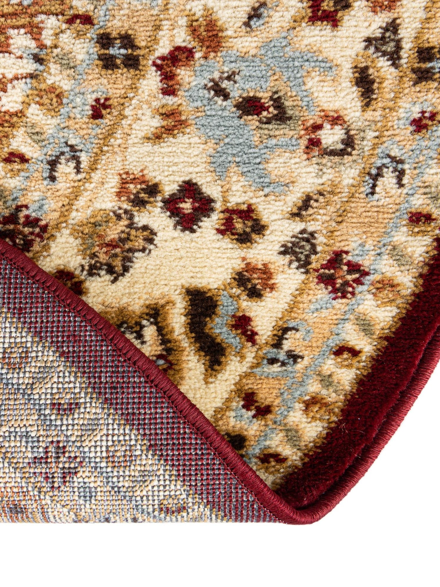 Red 7' 10 x 7' 10 Voyage Round Area Rug