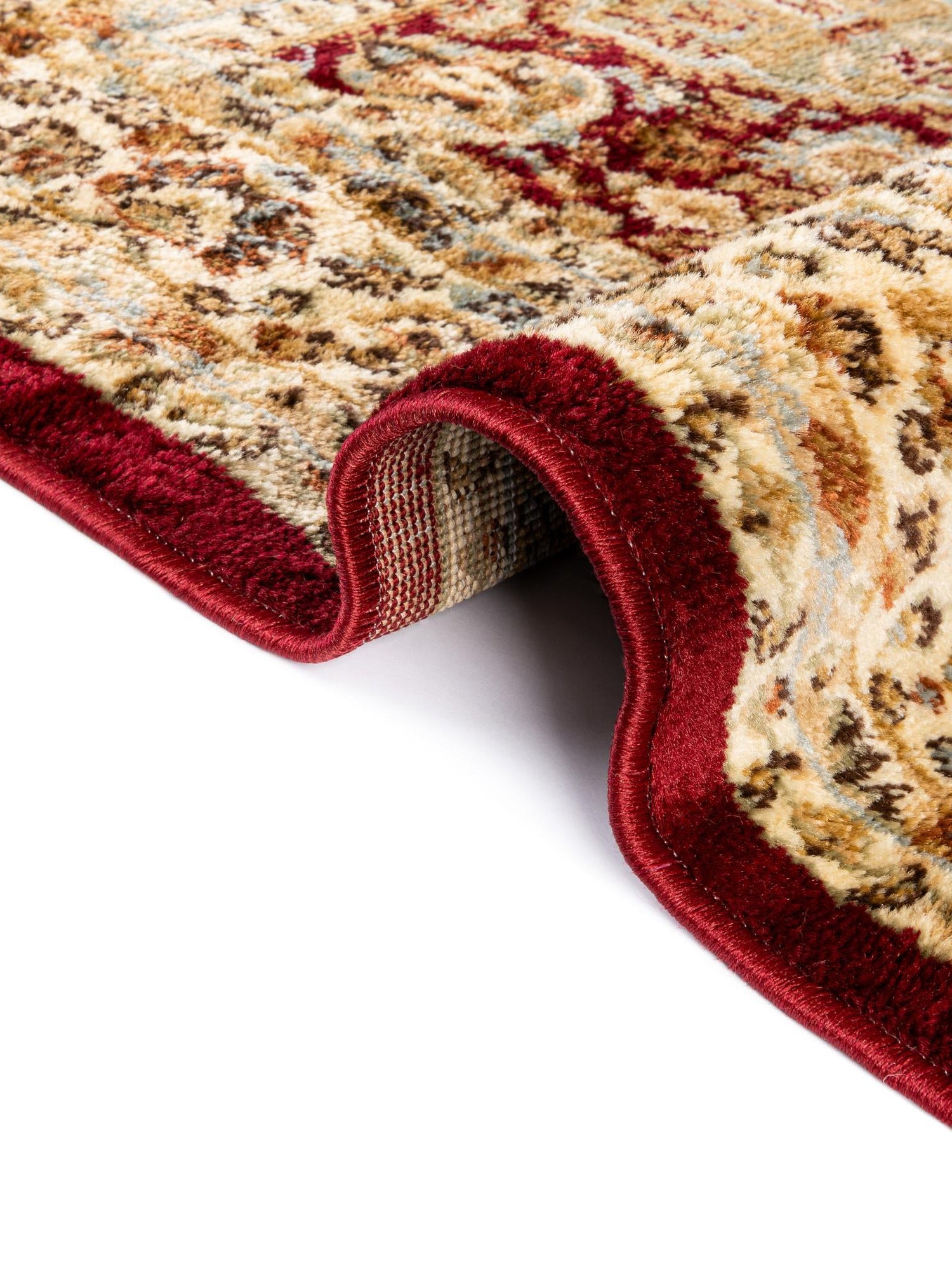Red 7' 10 x 7' 10 Voyage Round Area Rug