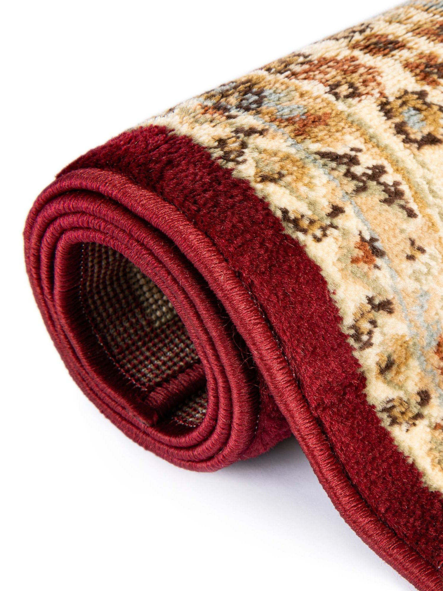 Red 7' 10 x 7' 10 Voyage Round Area Rug