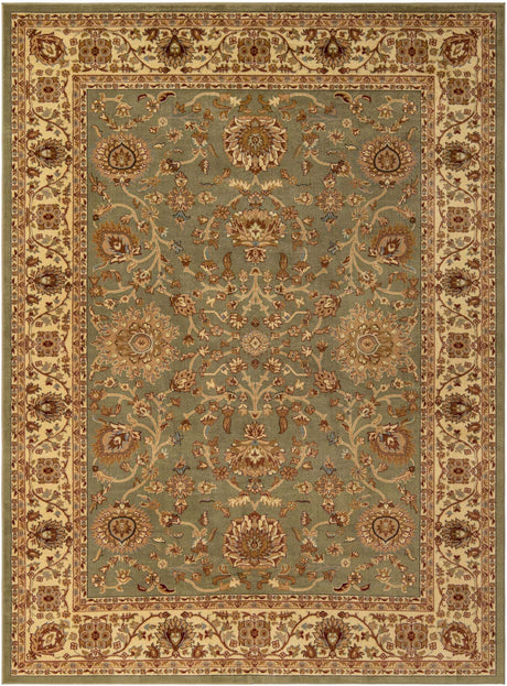 Light Green 9' x 12' Voyage Rectangle Area Rug