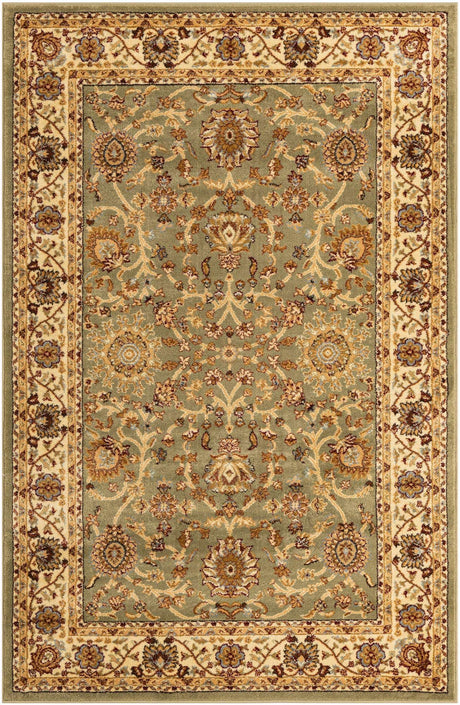 Light Green 5' 3 x 8' Voyage Rectangle Area Rug