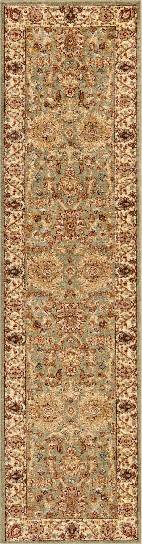 Light Green 2' 7 x 10' Voyage Runner Area Rug