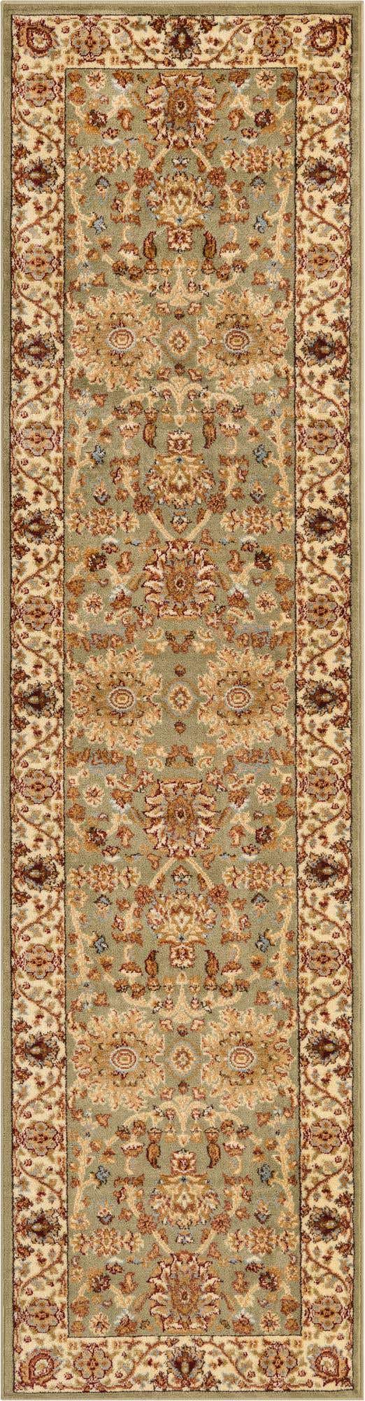 Light Green 2' 7 x 10' Voyage Runner Area Rug