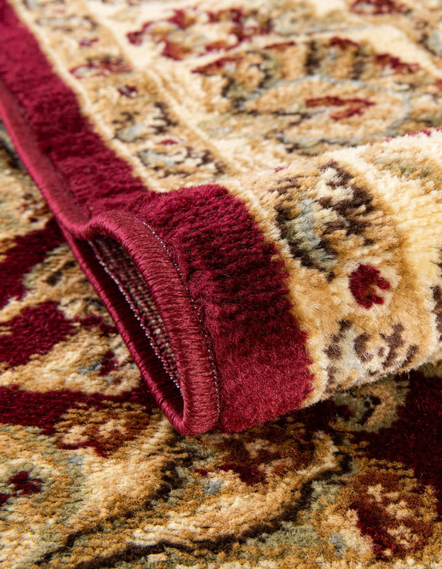 Red 6' 1 x 6' 1 Voyage Round Area Rug